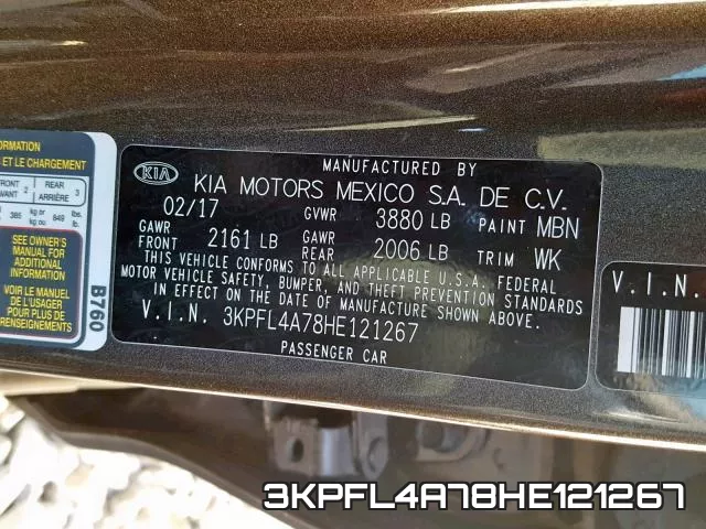 3KPFL4A78HE121267 фото 2