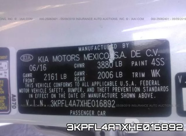 3KPFL4A7XHE016892 фото 10