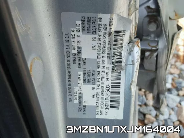 3MZBN1U7XJM164004 фото 2