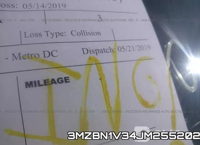 3MZBN1V34JM255202 фото 8