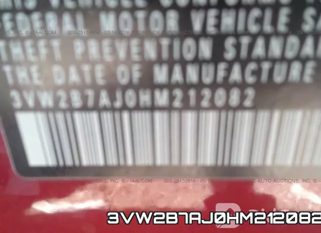 3VW2B7AJ0HM212082 фото 10