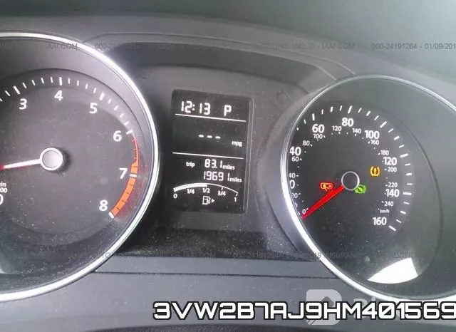 3VW2B7AJ9HM401569 фото 8