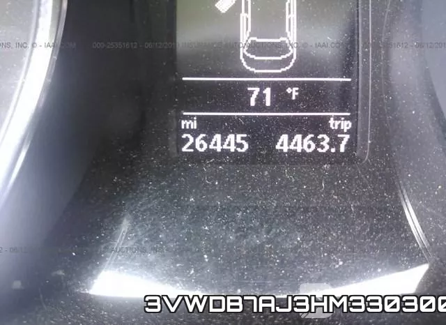 3VWDB7AJ3HM330300 фото 8