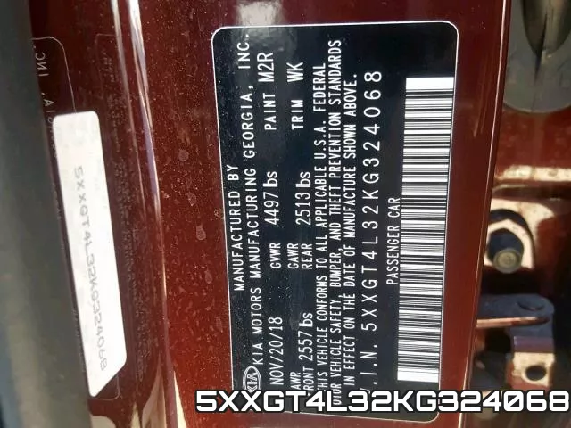5XXGT4L32KG324068 фото 2