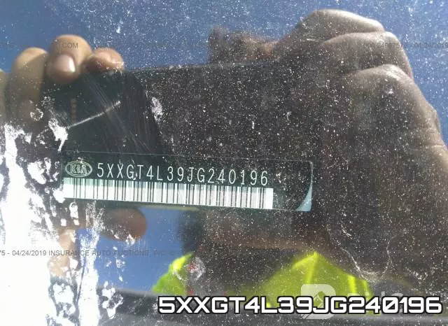 5XXGT4L39JG240196 фото 9