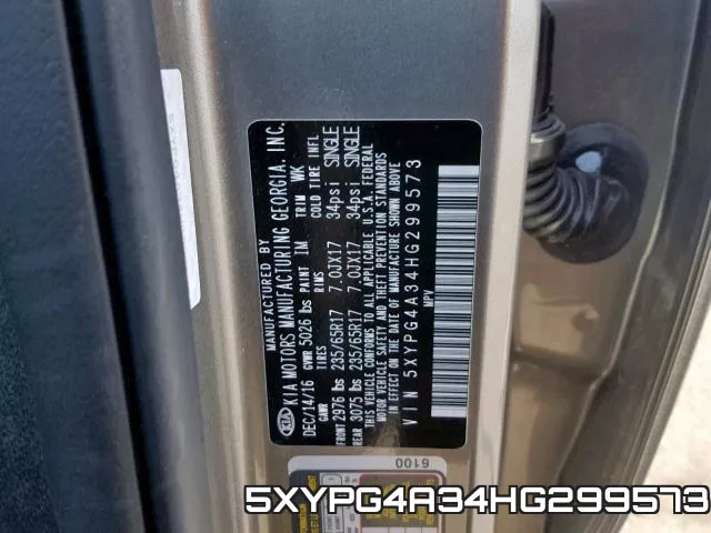 5XYPG4A34HG299573 фото 2