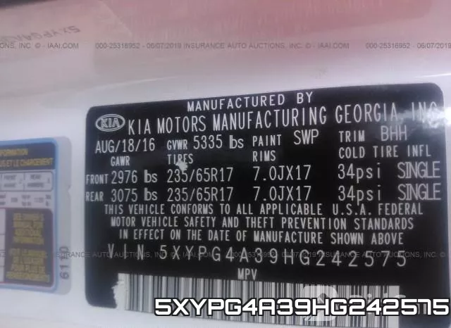 5XYPG4A39HG242575 фото 10