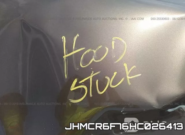 JHMCR6F76HC026413 фото 2