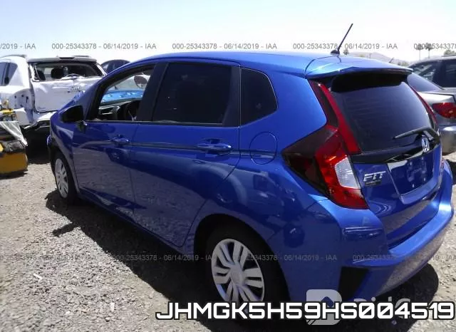 JHMGK5H59HS004519 фото 4