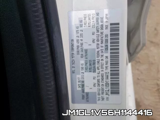 JM1GL1V56H1144416 фото 2