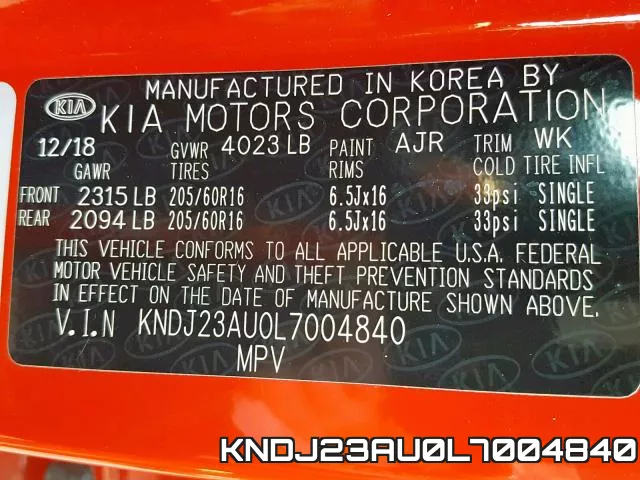 KNDJ23AU0L7004840 фото 2