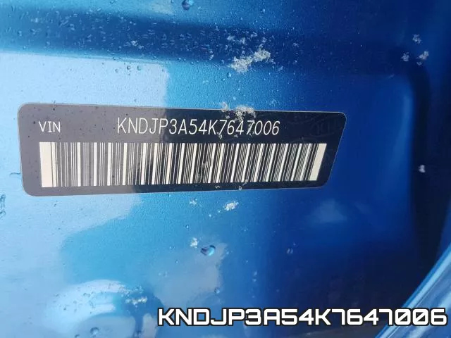 KNDJP3A54K7647006 фото 2