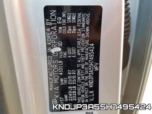 KNDJP3A55H7495424 фото 2
