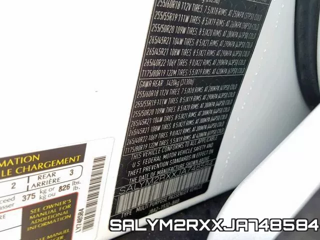 SALYM2RXXJA748584 фото 2
