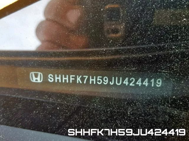 SHHFK7H59JU424419 фото 2