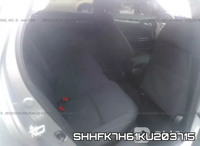 SHHFK7H61KU203715 фото 9