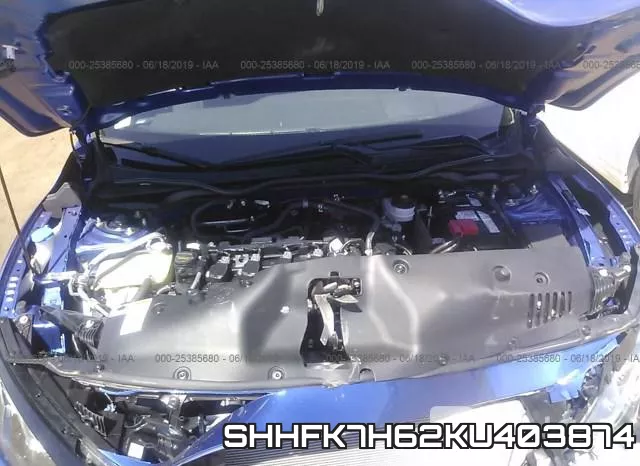 SHHFK7H62KU403874 фото 2