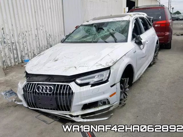 WA18NAF42HA062892 фото 3