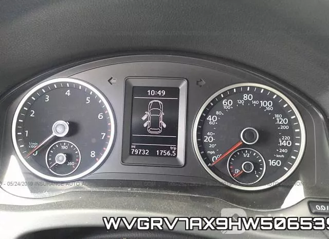 WVGRV7AX9HW506539 фото 8
