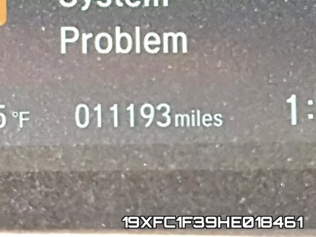 19XFC1F39HE018461 фото 9