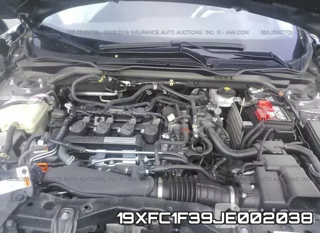 19XFC1F39JE002038 фото 2