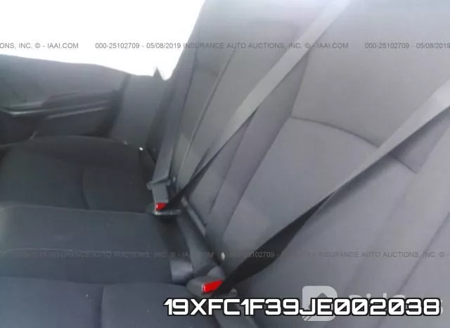 19XFC1F39JE002038 фото 9
