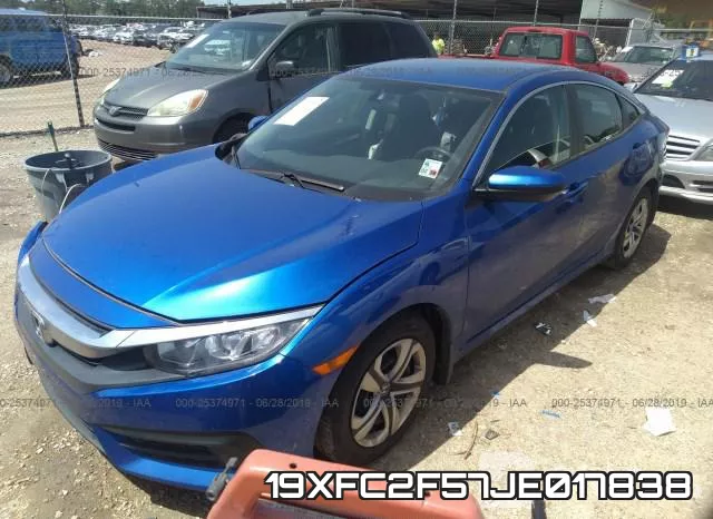 19XFC2F57JE017838 фото 3