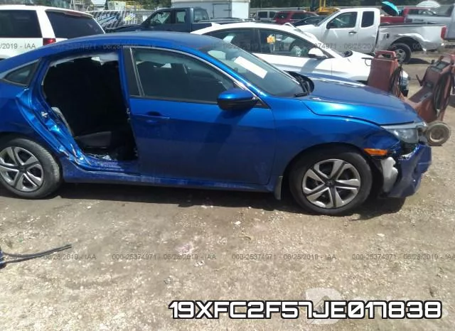 19XFC2F57JE017838 фото 6