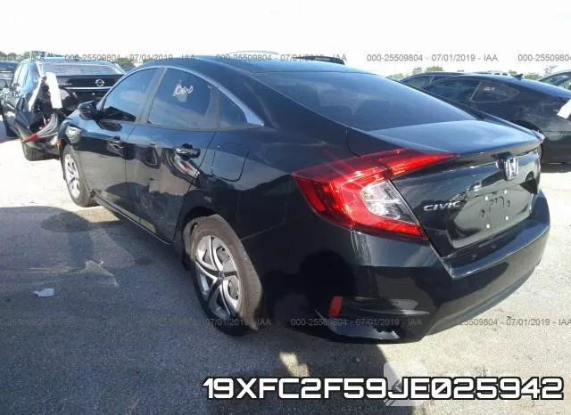 19XFC2F59JE025942 фото 4
