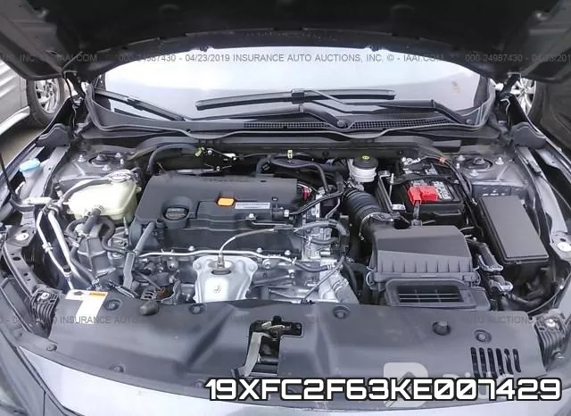 19XFC2F63KE007429 фото 2