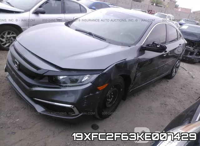 19XFC2F63KE007429 фото 3