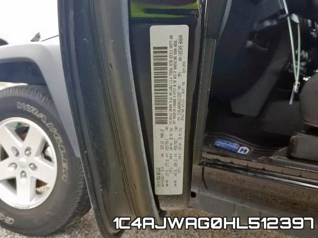 1C4AJWAG0HL512397 фото 2