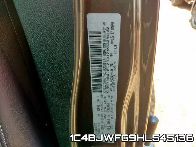 1C4BJWFG9HL545136 фото 2