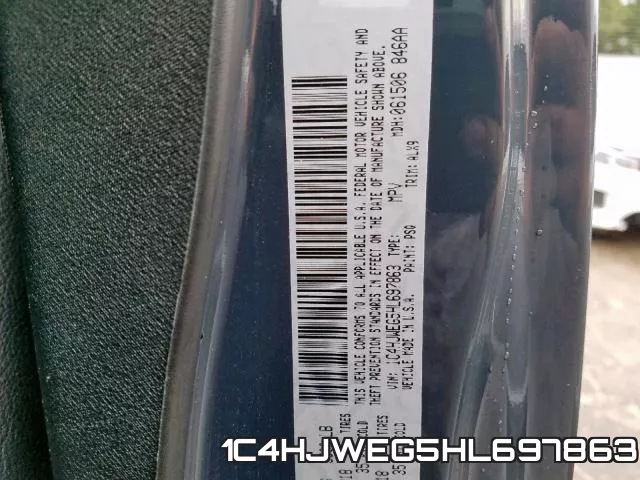 1C4HJWEG5HL697863 фото 2