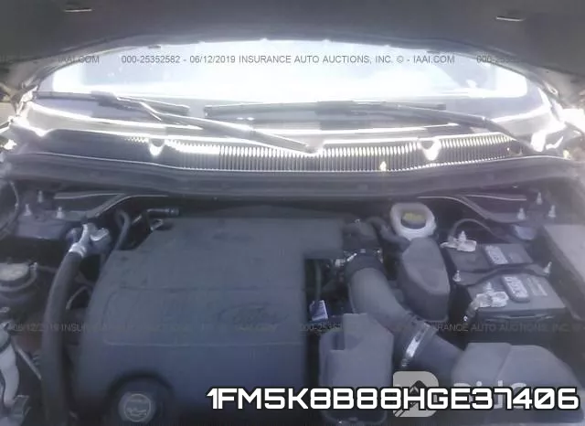 1FM5K8B88HGE37406 фото 2
