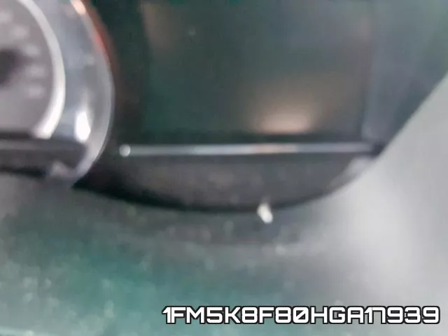 1FM5K8F80HGA17939 фото 9