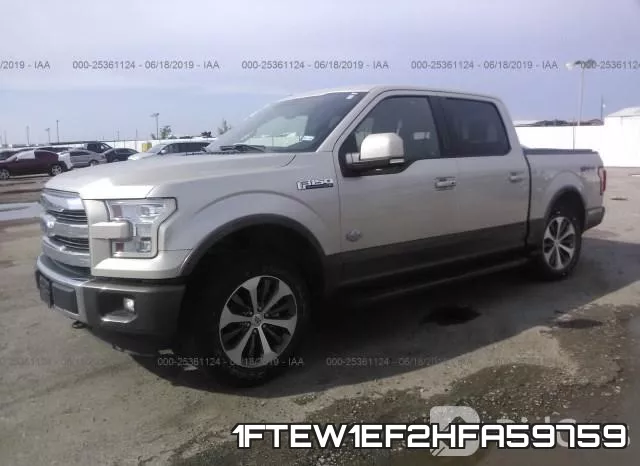 1FTEW1EF2HFA59759 фото 3