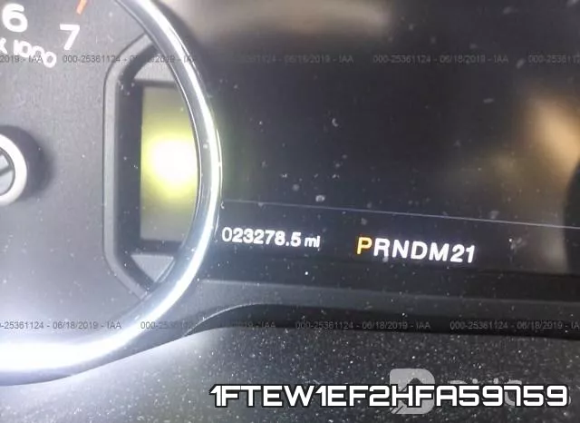 1FTEW1EF2HFA59759 фото 8