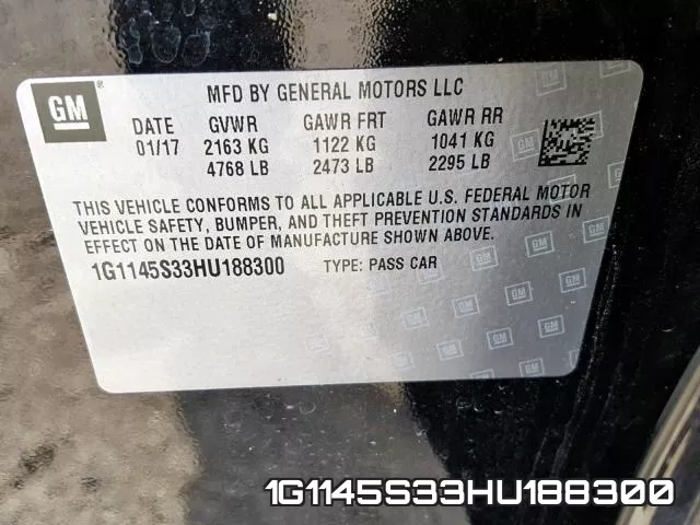 1G1145S33HU188300 фото 2