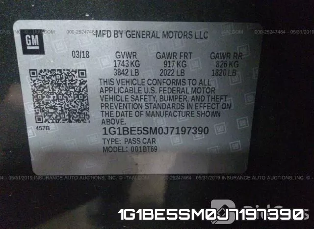 1G1BE5SM0J7197390 фото 9