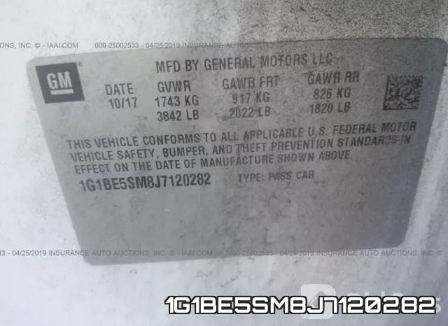 1G1BE5SM8J7120282 фото 10