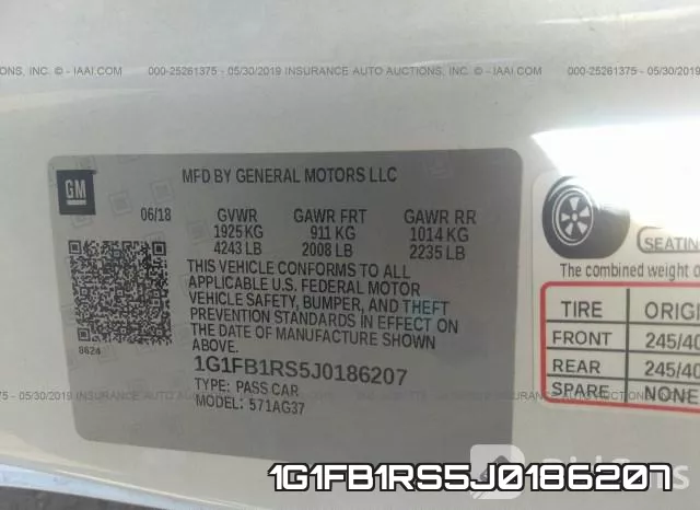 1G1FB1RS5J0186207 фото 10