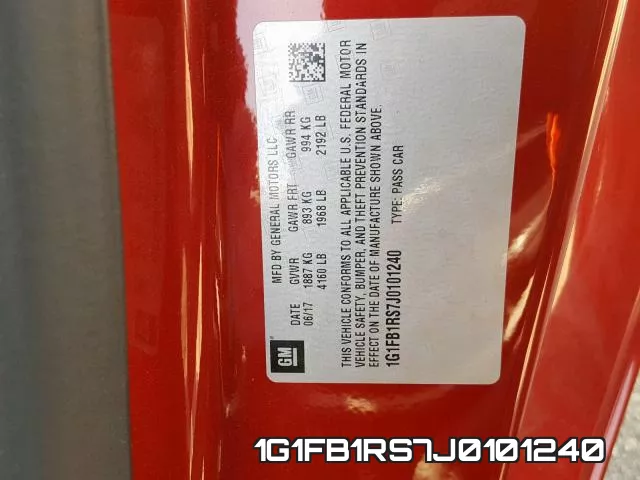 1G1FB1RS7J0101240 фото 2
