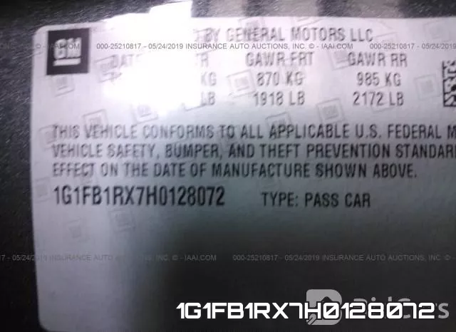 1G1FB1RX7H0128072 фото 10