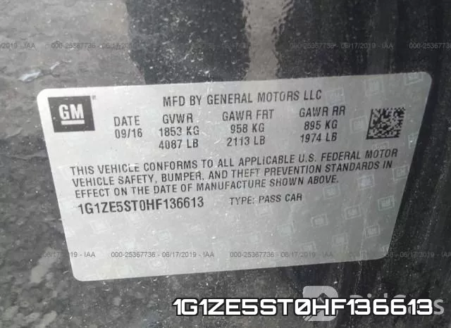 1G1ZE5ST0HF136613 фото 10