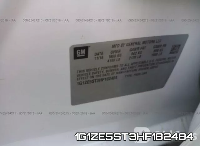 1G1ZE5ST3HF182484 фото 10