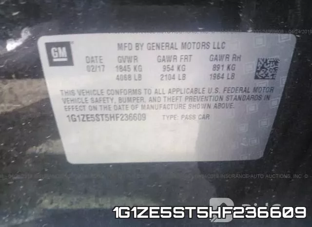 1G1ZE5ST5HF236609 фото 10
