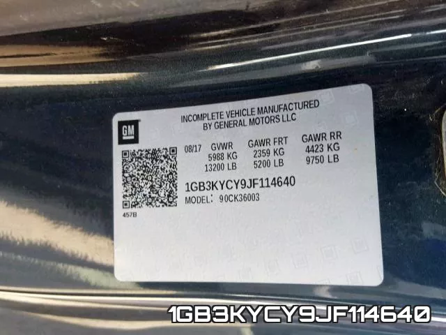 1GB3KYCY9JF114640 фото 2