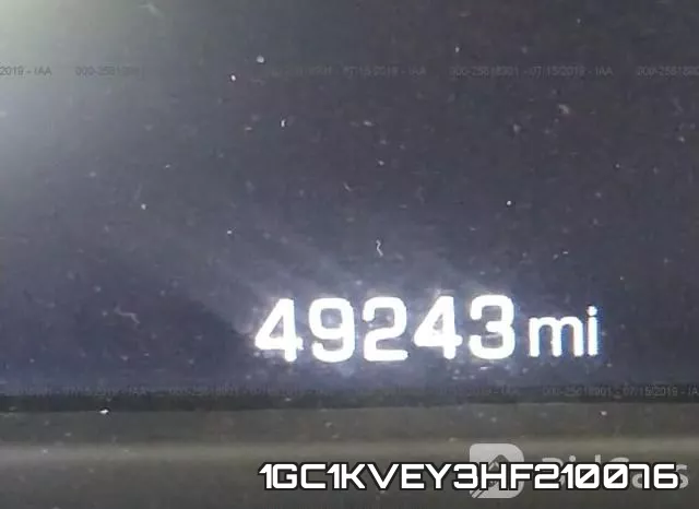 1GC1KVEY3HF210076 фото 8