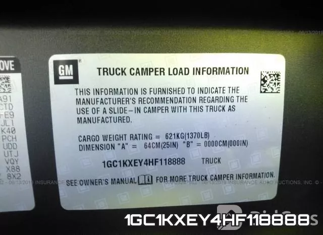 1GC1KXEY4HF118888 фото 10